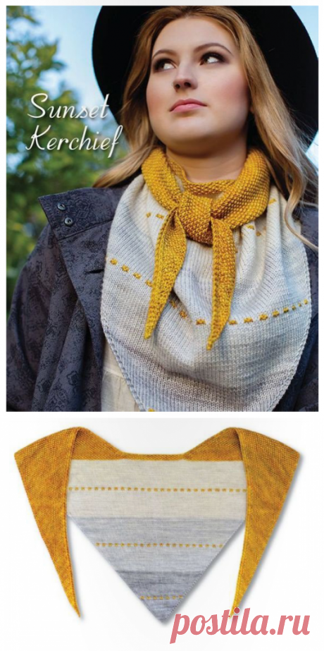 Шарф-косынка Sunset Kerchief