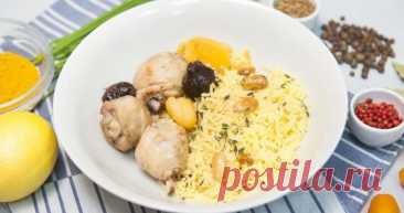 Куриные голени с соусом из сухофруктов - Dynastyofchefs.ru