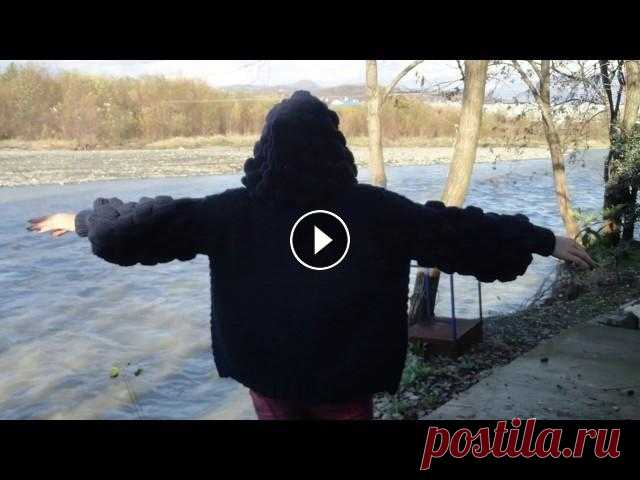 МК кардиган-бомбер/вязание спицами В этом видео я рассказываю как связать куртку-кардиган -бомбер видео Изабелы подробный мк, как вязать капюшон я рассказываю здесь...