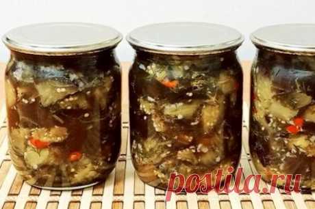 Баклажаны как грузди на зиму