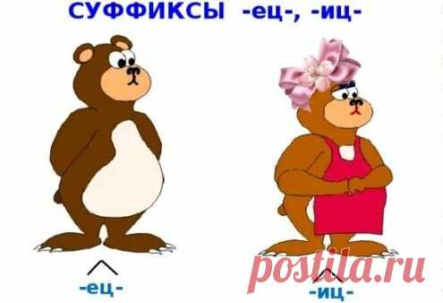Суффиксы -иц-, -ец-. Что важно помнить, чтобы не ошибиться в написании | Мария Ивановна | Яндекс Дзен