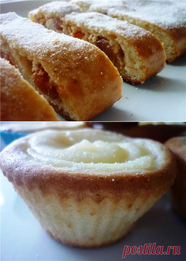 Шикарное творожное тесто и выпечка из него