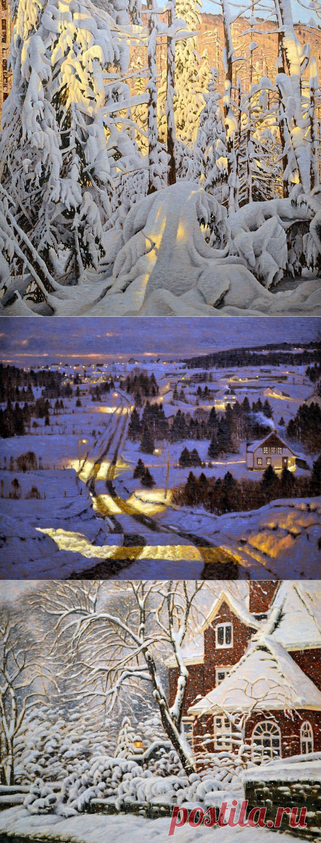 Ожившая пастель в картинах Ричарда Савойя (Richard Savoie). Часть 1.