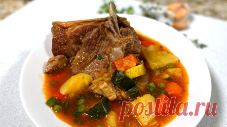 Приготовил жаркое с мясом и картошкой: сытный суп и вкусное мясо (получилось гуще и ароматнее чем обычно, делюсь рецептом) | Рецепты в гостях у Вани | Яндекс Дзен