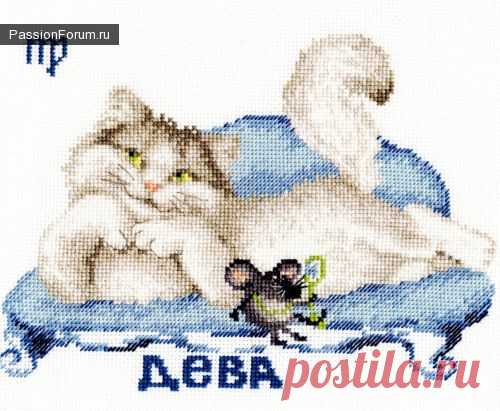 опять коты / Вышивка / Вышивка крестом