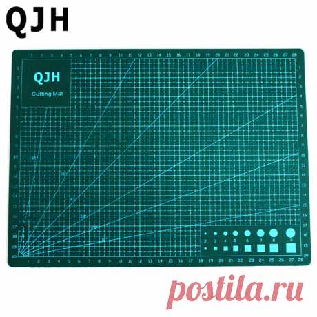 А4, Pvc Коврик Для Резки DIY Инструменты Кожаные Лоскутное Коровьей Двойной Сталкиваются Резки Пластины двусторонняя Ткань Для Резки Бумаги Крафт Pad купить на AliExpress