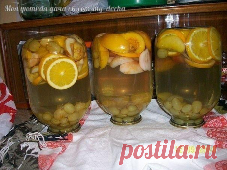 Компот мультифрукт.
