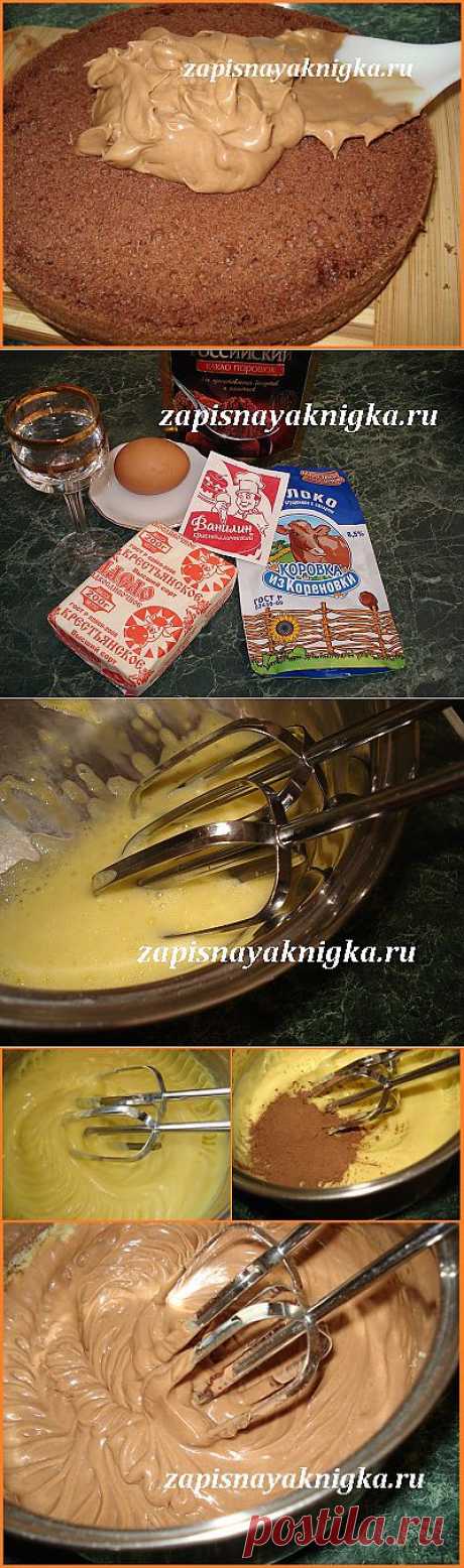 Шоколадный крем — очень удачный рецепт!.
