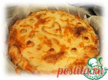 Луковый пирог - кулинарный рецепт
