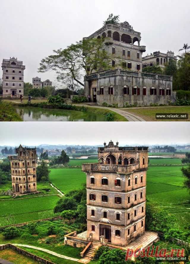 Замки-башни Дяолоу (10 фото) | Релаксик