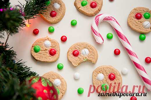 Песочное печенье m&m`s | Простые кулинарные рецепты с фотографиями