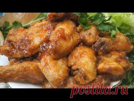 Нереально вкусно! Объедение из куриных крылышек БЕЗ ВОЗНИ за 30 минут!