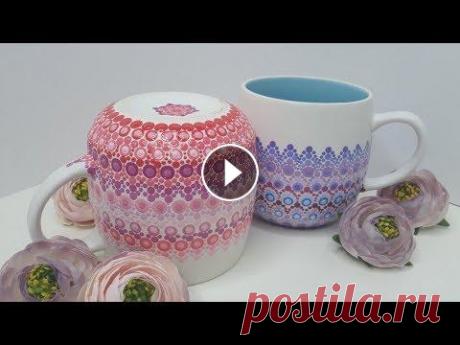 Точечная роспись бокала дотсами! Роспись бокала дотсами. Расписываем акриловыми красками по стеклу и керамике. Моя группа ВК Мой инстаграм...