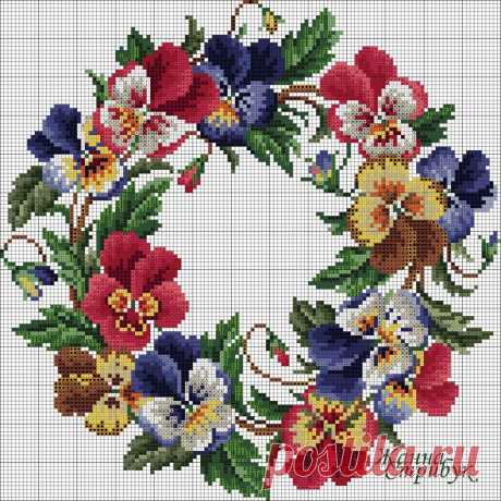 Схемы вышивки Жанны Стрибук