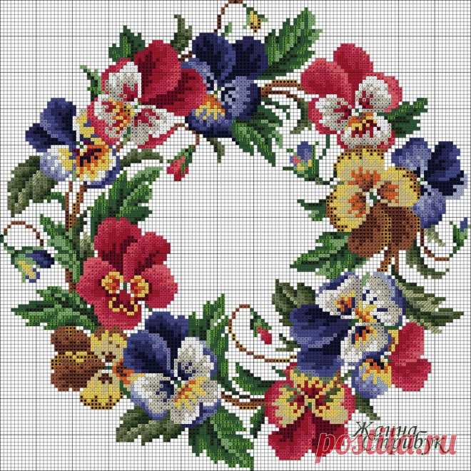 Схемы вышивки Жанны Стрибук