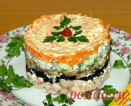 Салат «Обжорка» (рецепт)