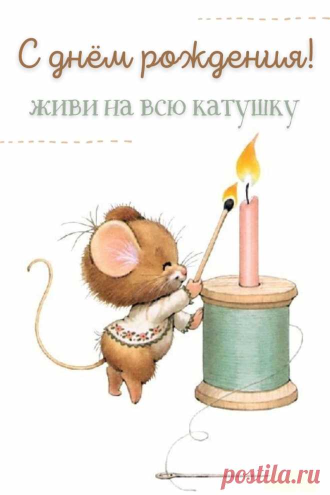 Живи на всю катушку (открытка 899): Бесплатные картинки &#8226; Otkrytki.Top