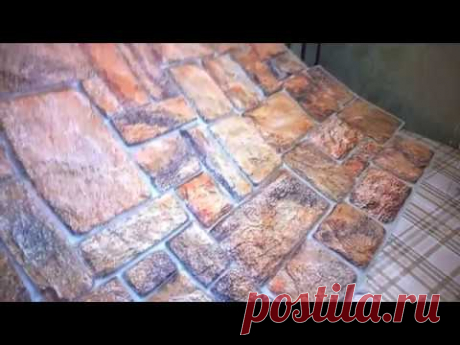 Новая каменная интерьерная кладка за копейки