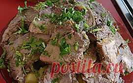 Мясо, запеченое с мандарином - домашние рецепты с фото