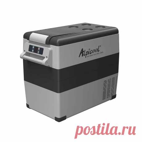 Alpicool cf55 portable 55l refrigerator 12v car freezer vehicle truck rv boat mini fridge freezer for travel fishing outdoor -4°f to 68°f Sale - Banggood.com