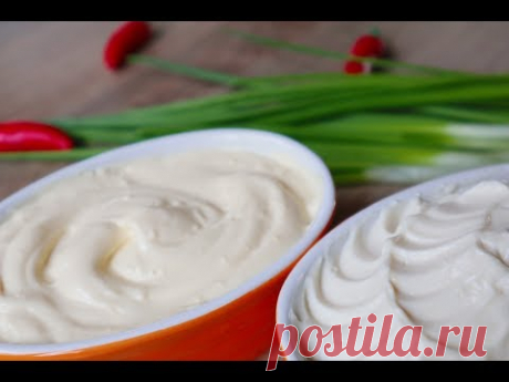 ЗАМЕНЯЕМ Майонез! 2 Соуса - НЕ ОТЛИЧИТЬ ОТ МАЙОНЕЗА! Replace mayonnaise!