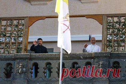 Зеленский встретился с Папой