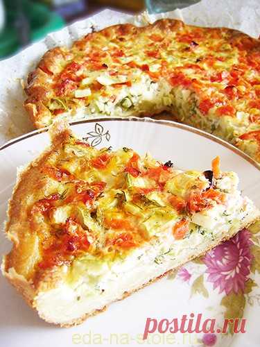 Пирог из кабачков | Еда на столе