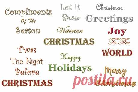 Christmas Journaling Bundle Free Ephemera and quotes CU (300833) | Scrapbooking | Design Bundles