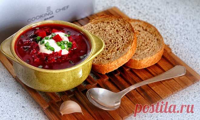 Украинский борщ эпохи кубизма :-)