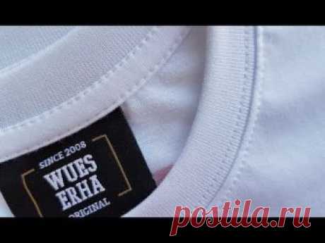 How to sew T-SHIRT part 1 Tutorial . Jak uszyć koszulkę z rozszyciami na okrak