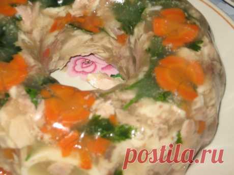 Вкусно и красиво: Заливное из курицы | One of Lady - Журнал для женщин
