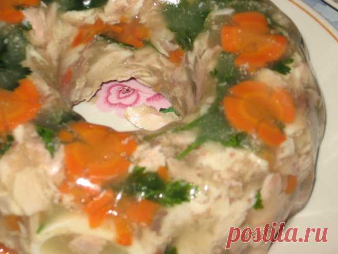 Вкусно и красиво: Заливное из курицы | One of Lady - Журнал для женщин