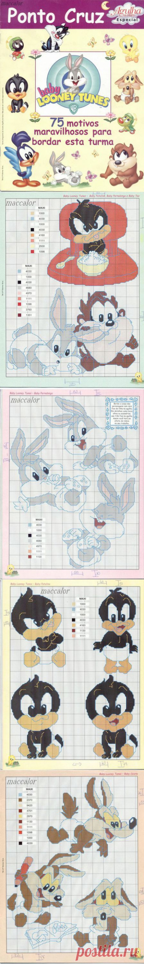 Вышивка. Looney Tunes - Клуб рукоделия - Страна Мам