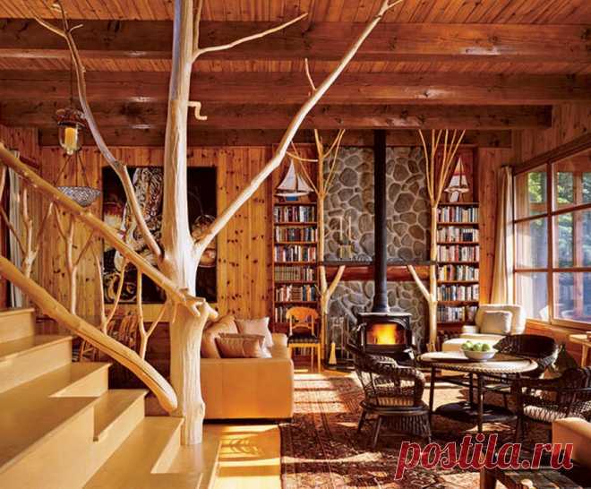 фото деревянных домов внутри из бруса | photo-feast.ru