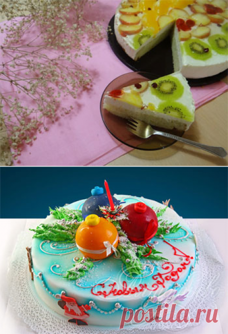 Торт на Новый год