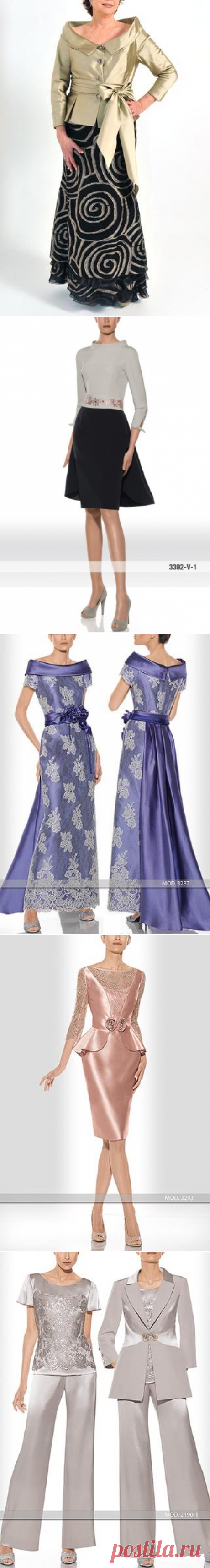 Vestido de madrina alta costura con mangas modelo 3392 de Teresa Ripoll by Teresa Ripoll | Boutique Clara