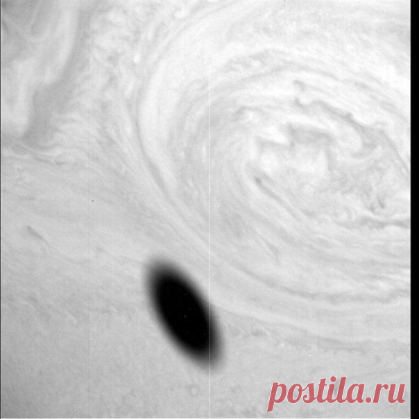 Затмение на Юпитере, сфотографированн / Интересный космос