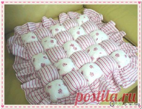 МАСТЕР-КЛАСС для мягкого коврика!