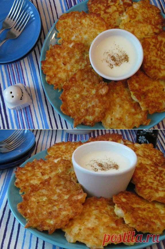 Капустные оладьи с сыром - из разряда 