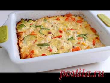 Божественный Ужин!Потрясающе Вкусная Куриная Запеканка!