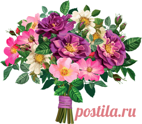 клипарт «цветы» png