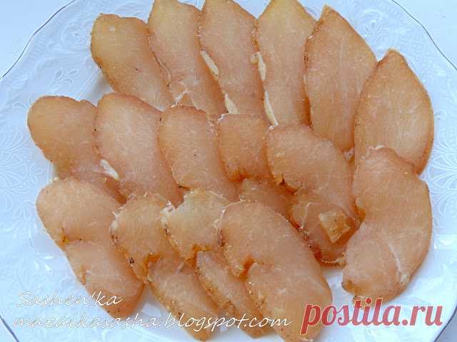 Балык или вяленая куриная грудка