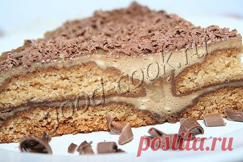 Хорошая кухня - многослойный чизкейк с овсяными печеньями. Кулинарная книга рецептов. Салаты, выпечка.