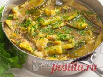 Кабачки с фаршем и картошкой (айнтопф) — рецепт с фото Кабачки с фаршем и картошкой - вкусный и сытный, но не очень калорийный айнтопф (блюдо, находящееся по консистенции между первым и вторым).