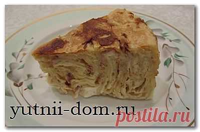 Банница из лаваша Рецепт для мультиварки и духовки | Уютный дом