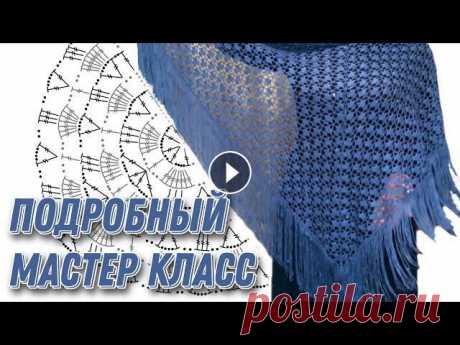 ЛЕГКО ДЛЯ НАЧИНАЮЩИХ????Шаль крючком/how to crochet shawl/şal

связать девочке жилет спицами на 9 лет