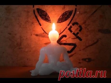 Как сделать свечку своими руками (2 часть )