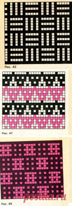 Узоров много не бывает. Ленивый жаккард спицами. 7 узоров