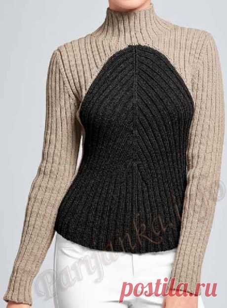 Пуловер (ж) 04 Origin 5 Bergere de France №3390