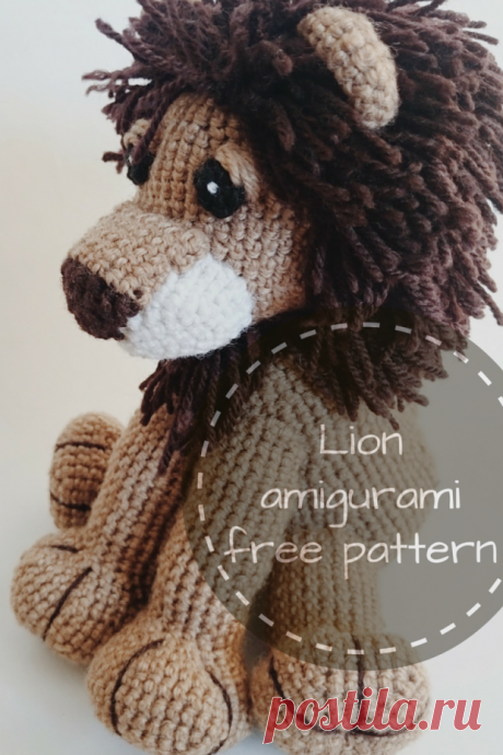Crochet lion amigurumi &amp;#8211; Pattern (Free) &amp;#8211; Hellostitchesxo
Симпатичный Лев. Подробный мастер класс. Описание на английском языке. Читается легко